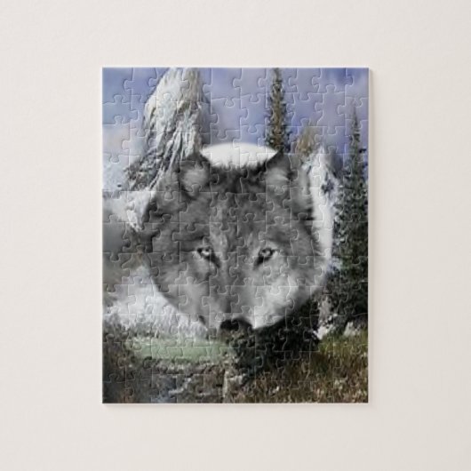 Wolf Jigzaag Puzzle Legpuzzel (Verticaal)