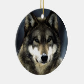 Wolf Keramisch Ornament (Rechts)