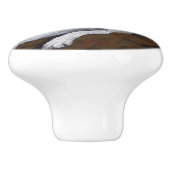 Wolf Keramische Knop (Zijkant)