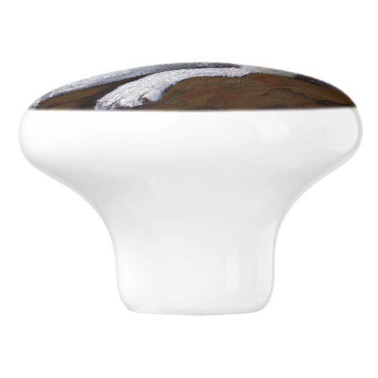 Wolf Keramische Knop (Zijkant)