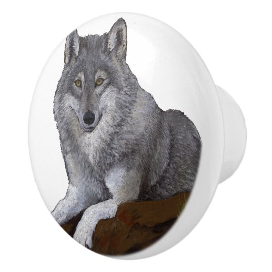Wolf Keramische Knop (Rechts)