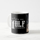 Wolf Koffiemok (Voorkant links)