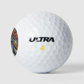 Wolf Kunst Golfballen (Logo)