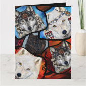 WOLF KUNST KAART (Voorkant)