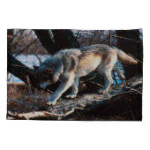 Wolf Kussensloop (Achterkant)