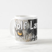 Wolf Landing Alaska Coffee Mug (Devant gauche)