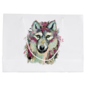Wolf Large Cadeauzakje (Achterkant)