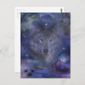 Wolf - Leader of the Pack Briefkaart (Voorkant / Achterkant)