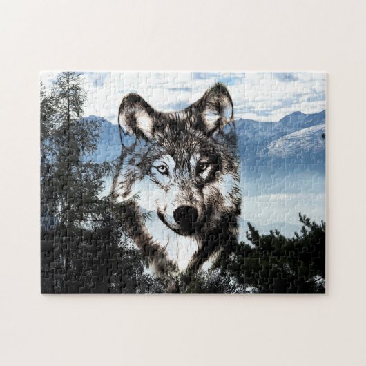 Wolf Legpuzzel (Horizontaal)