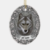 Wolf Lieve Herinnering ornament (Rechts)