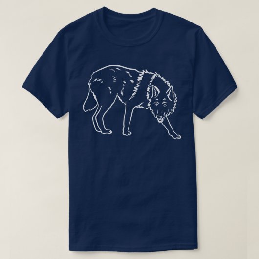 Wolf Line T-shirt (Design voorkant)