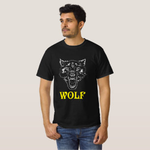 Wolf Logo Sign en Symbool T-shirt