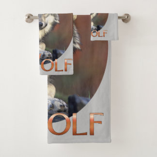 Wolf Lovers Bad Handdoek