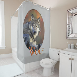 Wolf Lovers Douchegordijn