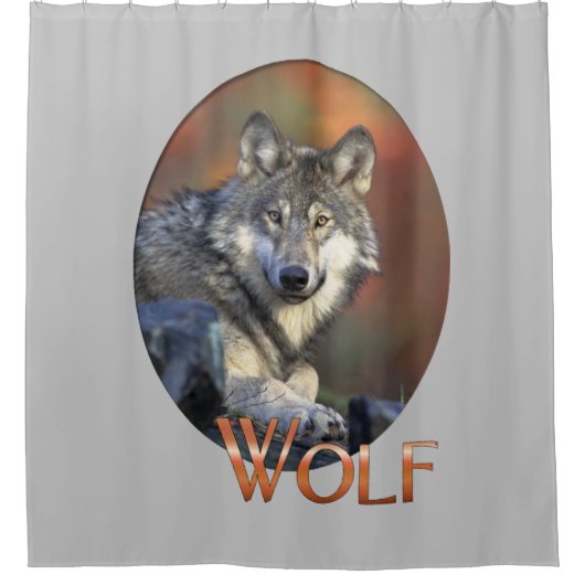 Wolf Lovers Douchegordijn (Voorkant)