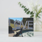 Wolf LOVEworks Sign Briefkaart (Staand voorkant)