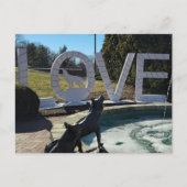 Wolf LOVEworks Sign Briefkaart (Voorkant)