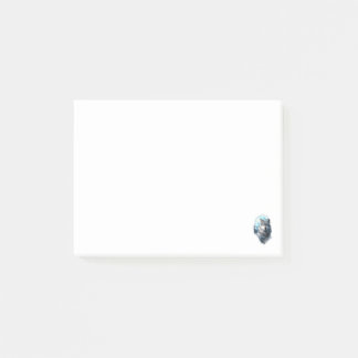 Wolf Maan Grafiek Huilend, Onder Volle Maan Nacht Post-it® Notes