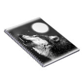 Wolf, Maan & Nacht Notitieboek (Rechterzijde)