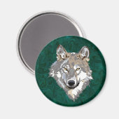 wolf magneet (Voorkant / Achterkant)