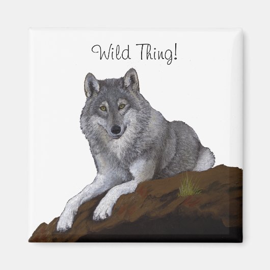 Wolf Magneet (Voorkant)