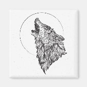 Wolf Magneet (Voorkant)
