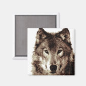 Wolf Magneet (Voorkant / Achterkant)