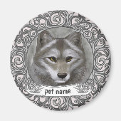 Wolf Magneet (Voorkant)