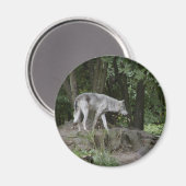 Wolf Magnet Magneet (Voorkant / Achterkant)