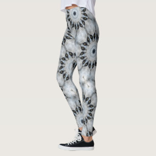 Wolf Mandala Felle Ogen en Harige Symmetrie Leggings
