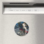 "Wolf Manor" magneet (Insitu (Vaatwasser))