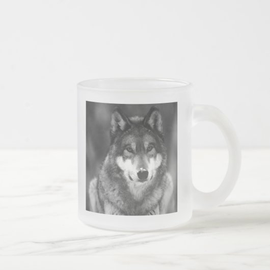 Wolf Matglas Koffiemok (Rechts)
