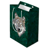 wolf medium cadeauzakje (Achterkant Gekanteld)