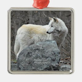 Wolf Metalen Ornament