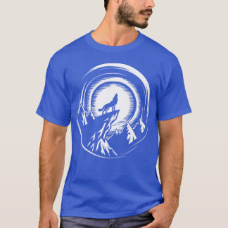 Wolf moderne vriendin t-shirt