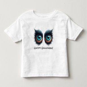 Wolf Monster Eyes beroemd gemaakt door Happy Hallo Kinder Shirts
