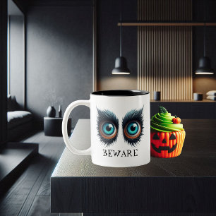 Wolf Monster Eyes - BEWARE Mug