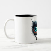 Wolf Monster Eyes - Personnaliser Mug (Gauche)
