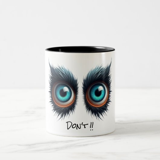 Wolf Monster Eyes - Personnaliser Mug (Centre)