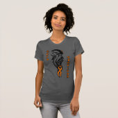 Wolf/Moon...CRPS Survivor T-shirt (Voorkant volledig)