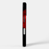 Wolf, Moon en Red Sky Case-Mate iPhone Case (Achterkant / Rechts)