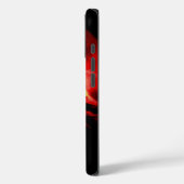 Wolf, Moon en Red Sky Case-Mate iPhone Case (Achterkant / Links)