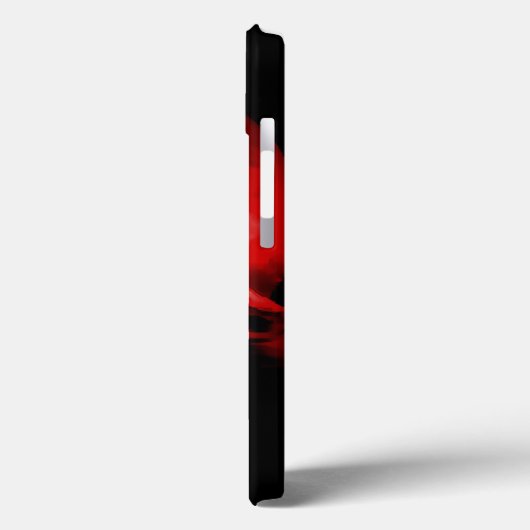 Wolf, Moon en Red Sky Case-Mate iPhone Case (Achterkant / Links)