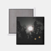 Wolf Moon Magneet (Voorkant / Achterkant)