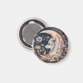 Wolf Moon Magnet Magneet (Voorkant / Achterkant)