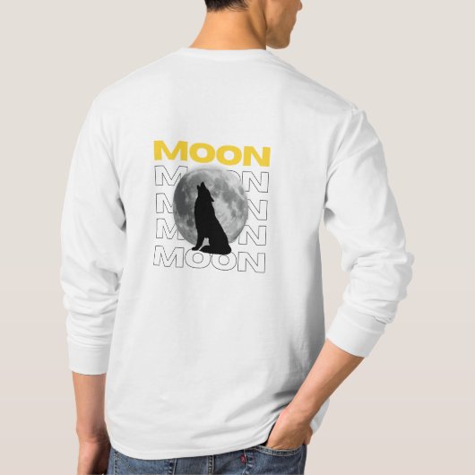 Wolf Moon T-Shirt (Achterkant)