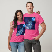 Wolf Moon Timber Wolf T-shirt (Unisex)