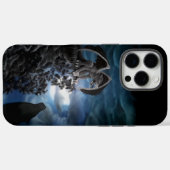 Wolf Moon - Wolf met Golem Case-Mate iPhone Case (Achterkant (horizontaal))