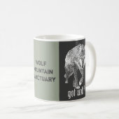 Wolf Mountain - Mok met Wolf Coffee (Voorkant rechts)