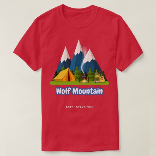Wolf Mountain T-shirt (Design voorkant)
